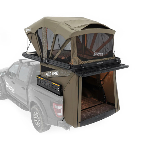 Trunk - cellule de camping nouvelle génération pour pick-up - Wildland PickupMate