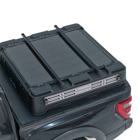 WinTopper - Couvre-benne électrique avec barres de charge  multifonction pour pick-up – WildLand PickupMate