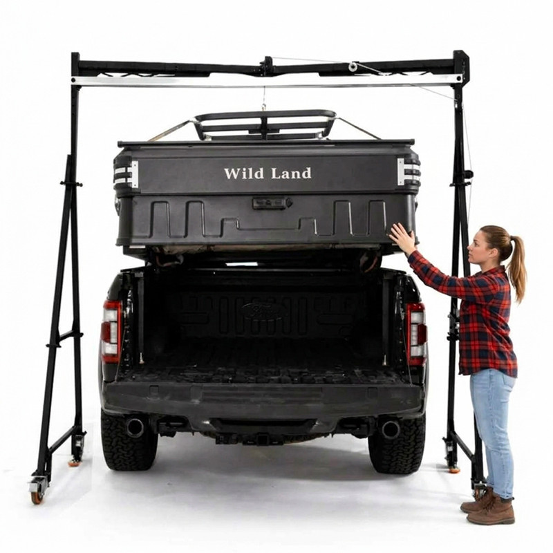 Assistant de levage pour Pickup Mate Wingman X et Trunk WildLand benne et hard top