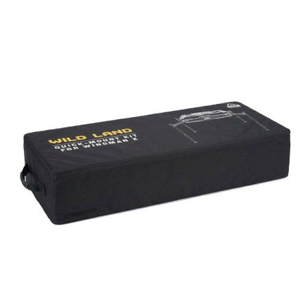 Treuil pour montage rapide pour Wingman X - WildLand Kombishop pick-up stocké dans sac de transport avec mousses