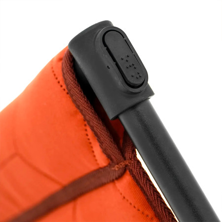 Fauteuil de pêche et camping pliant MTS-X coloris Brique WildLand facile à installer