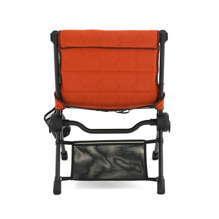Fauteuil de pêche et camping pliant MTS-X coloris Brique WildLand avec pochette de stockage
