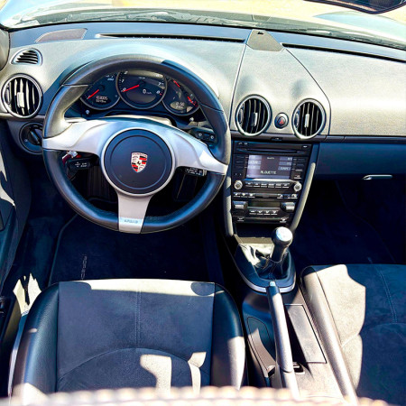 Véhicule n°290 Porsche Boxster 987 2009 / 103.000 km / 2.9 L Kombishop boîte manuelle