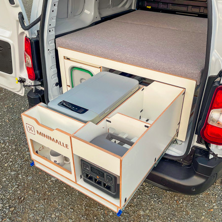 Minimalle 120 cm pour Ludospace - Exokit plan de travail et glacière