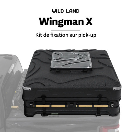 Wingman X - Kit de fixation pour pickup mate tente de toit cellule amovible hardtop WildLand Kombishop