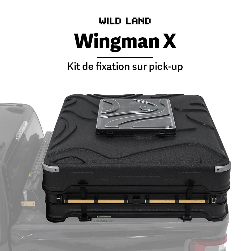 Wingman X - Kit de fixation pour pickup mate tente de toit cellule amovible hardtop WildLand Kombishop