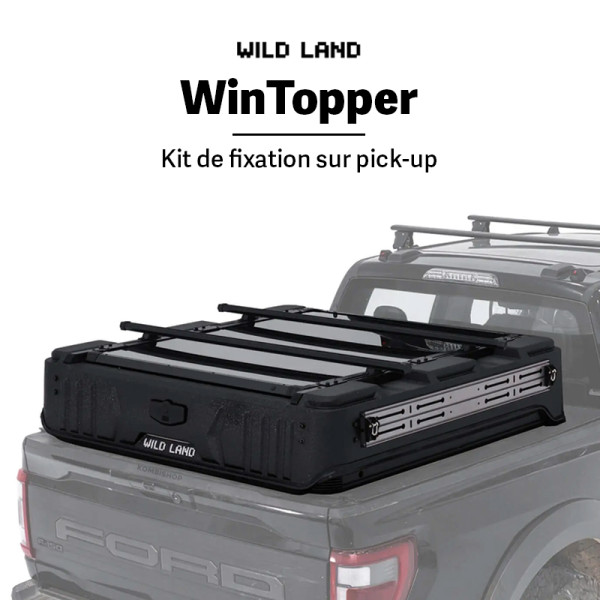 Kit de fixation pour WinTopper sur Pickup - WildLand Kombishop tente de toit 4x4 Hilux Toyota