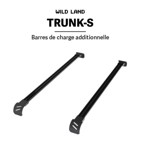 Barres de toit barres de charge pour pick-up pickup mate Trunk de WildLand tente de toit cellule hard top amovible