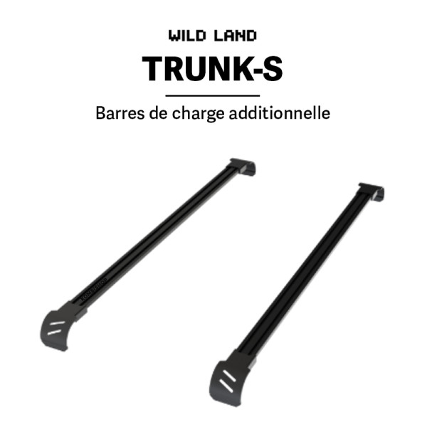 Barres de toit barres de charge pour pick-up pickup mate Trunk de WildLand tente de toit cellule hard top amovible