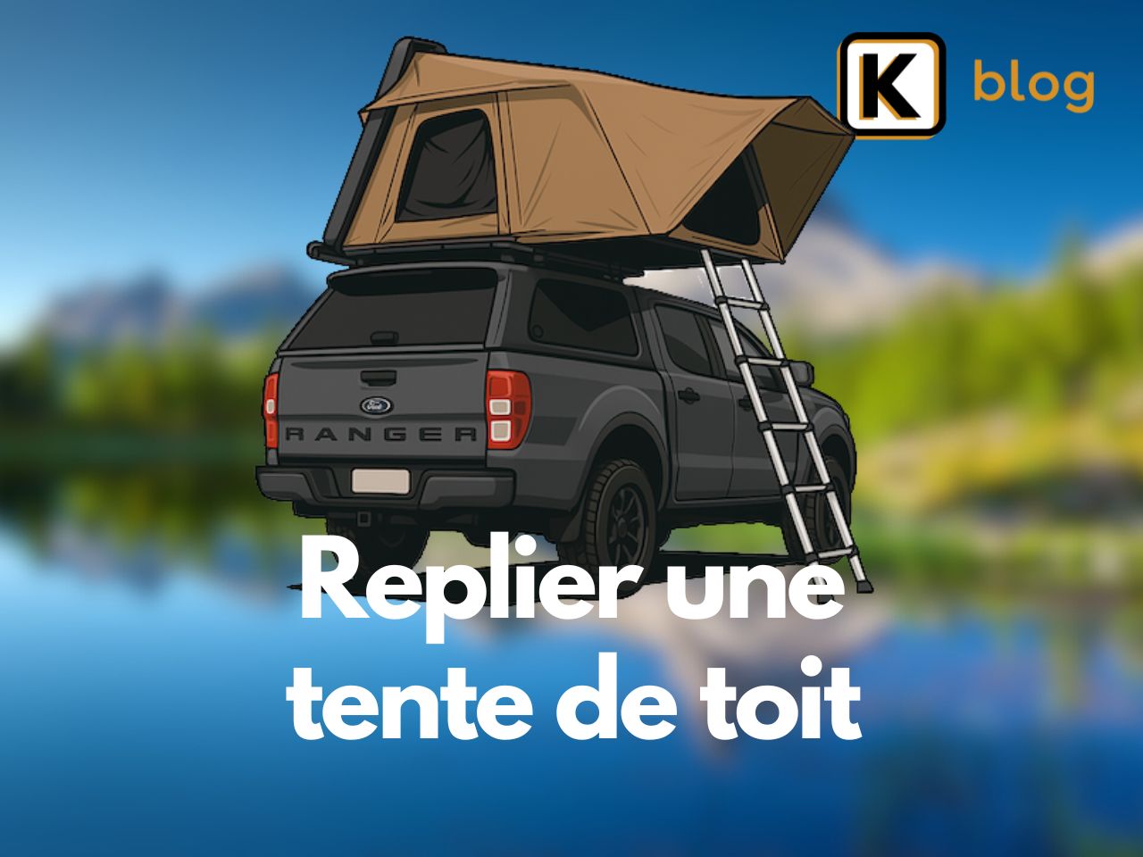 Quelles précautions pour replier une tente de toit​ ?