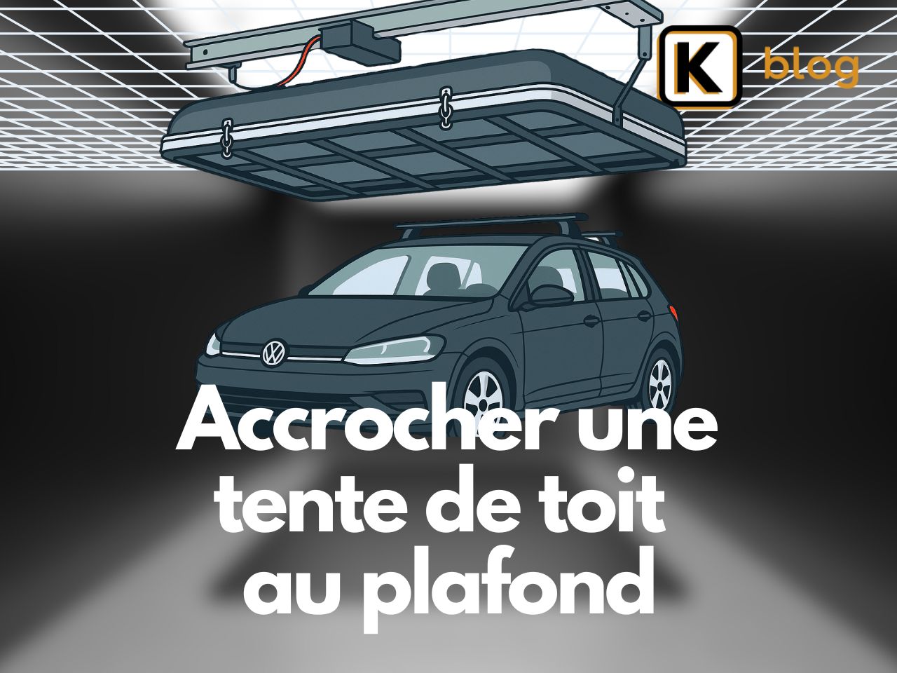 Comment accrocher une tente de toit au plafond​ ?